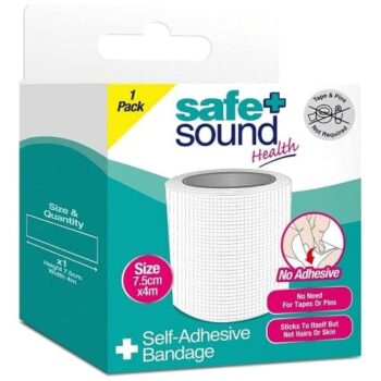 Safe & Sound Self Adhesive Bandage x (7.5cm, 4m)