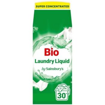Sainsbury's Bio Superconcentrated Laundry Liquid (750ml)