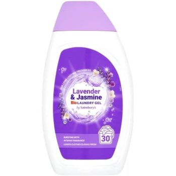 Sainsbury's Lavender & Jasmine Bio Laundry Gel (900ml)
