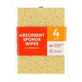 Sainsbury's Sponge Wipes (4)