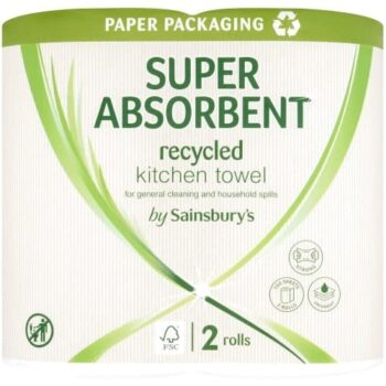 Sainsbury's Super Absorbent Recycled (2)
