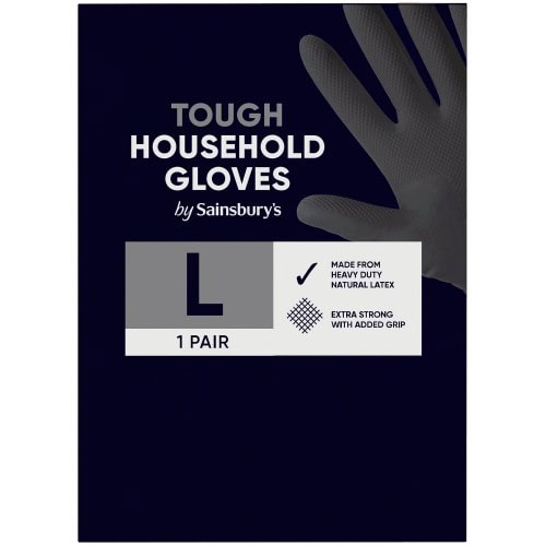 Sainsbury's Tough Household Gloves L 1 Pair