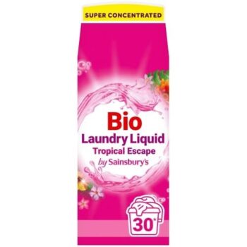 Sainsbury's Tropical Superconcentrated Laundry Liquid (750ml)