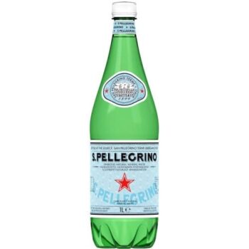 San Pellegrino Sparkling Natural Mineral Water Bottle 1 L (1 Litre)