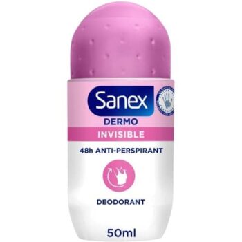Sanex Dermo Invisible Dry Antiperspirant Roll On Deodorant (50ml)