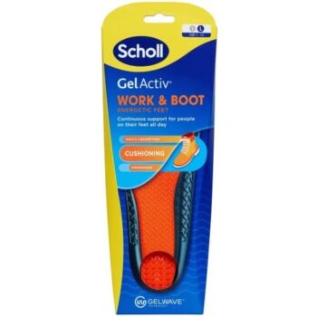 Scholl Gel Activ Work & Boot Insoles Large 2 Insoles