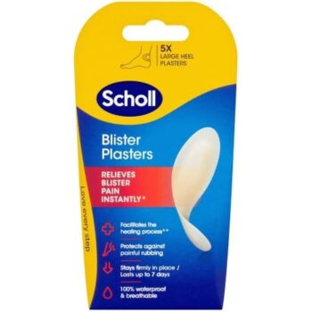 Scholl Large Heel Blister Plasters (5)