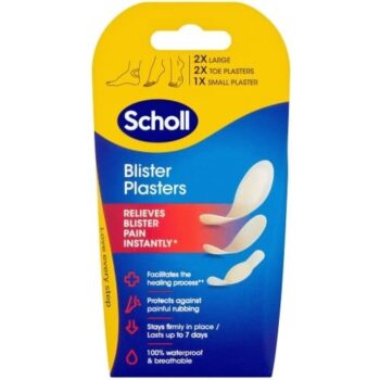 Scholl Mixed Blister Plasters Mixed Sizes (5)