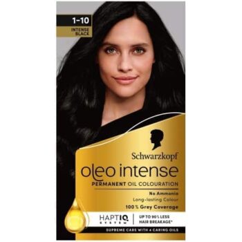 Schwarzkopf Oleo Intense Permanent Oil Colour 1-10 Intense Black Hair Dye