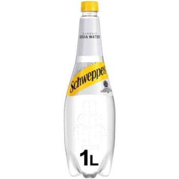 Schweppes Original Soda Water Bottle (1 Litre)