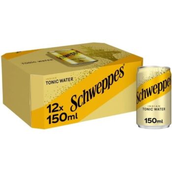 Schweppes Tonic Water Mini Cans 12x150 Pack (12 x 150ml)