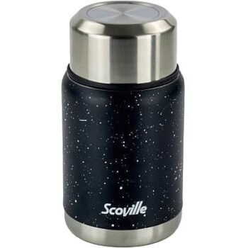 Scoville Neverleak Insulated Flood Flask with Foldable Spoon (500ml)