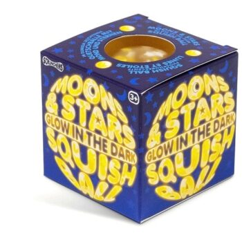 Scrunchems Moons and Starts Glow in the Dark Squish Ball