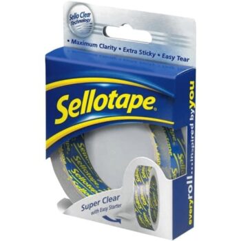 Sellotape Super Clear Tape