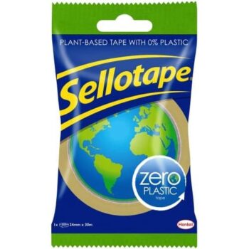 SELLOTAPE ZERO PLASTIC 24MMX30M
