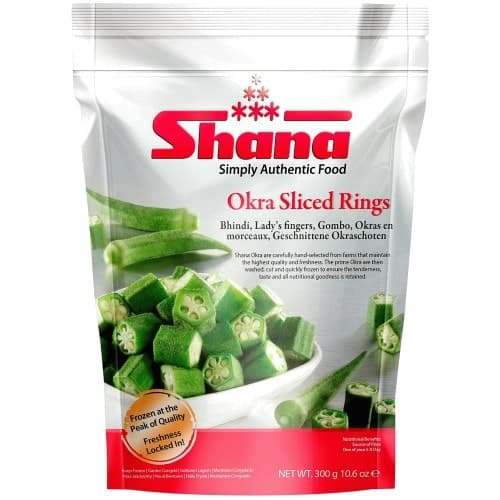 Shana Okra Sliced Rings (300g)