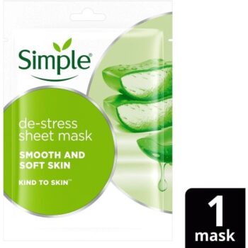 Simple Kind to Skin De-Stress Sheet Mask 1 pc