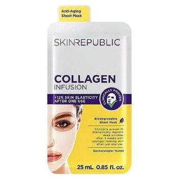 Skin Republic Collagen Infusion Sheet Face Mask (25ml)