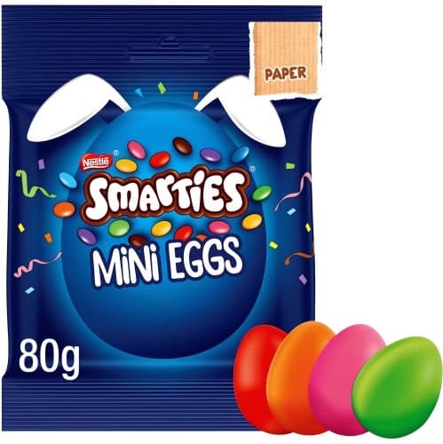 Smarties Mini Eggs Pouch (80g)