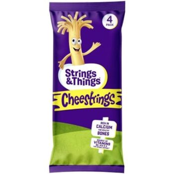 Strings & Things Cheestrings Original Cheese Snack (4 x 80g)