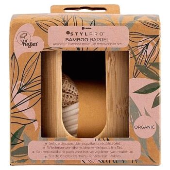 StylPro Bamboo Reusable Make-Up Remover Pad Set (218g)