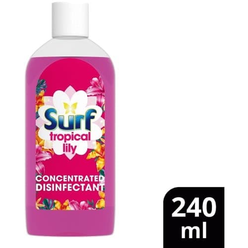 Surf Concentrated Disinfectant Tropical Lily Liquid (240ml)