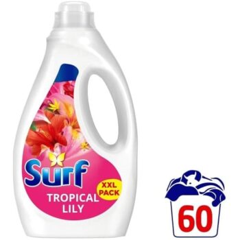 Surf Tropical Lily Laundry Washing 60 washes (1.62 Litre)