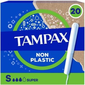 Tampax Super Tampons with Cardboard Applicator (20)