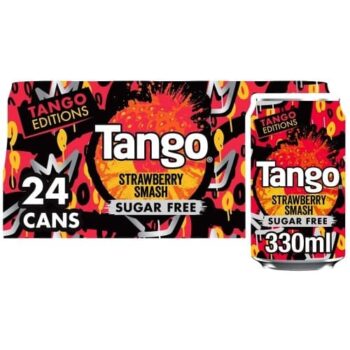 Tango Strawberry Smash Sugar Free Cans (24 x 330ml)