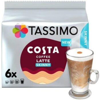 Tassimo Costa Skinny Latte Coffee Pods (6)