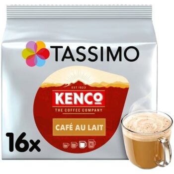 Tassimo Kenco Cafe Au Lait 16 Coffee Pods (16)