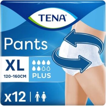 Tena Incontinence Pants Plus XL Bladder Weakness (12)