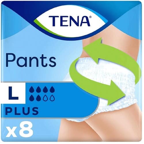 Tena Incontinence Plus 8 Pants Large Size (8)