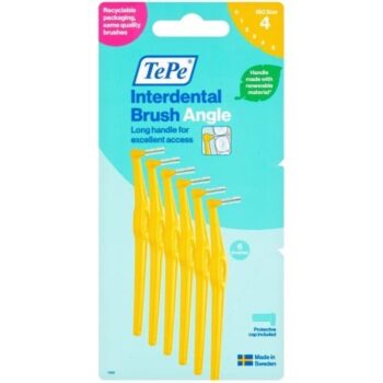 Tepe Angle Interdental Brush Size 4x6 (0.7mm)