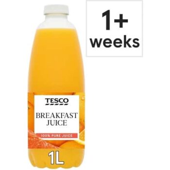 Tesco 100% Pure Breakfast Juice (1 Litre)