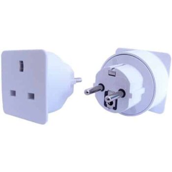 Tesco 2 X Uk To Europe Travel Adaptor