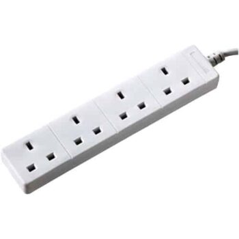 Tesco 4 Socket 2 Metre Extension Lead
