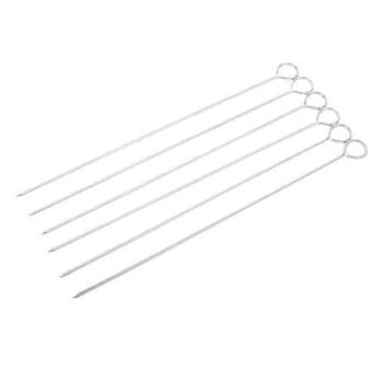 TESCO 6 METAL SKEWERS