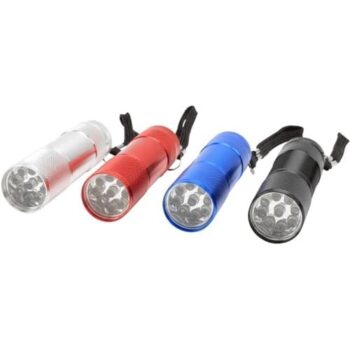 Tesco 9 Led Metal Mini Torch