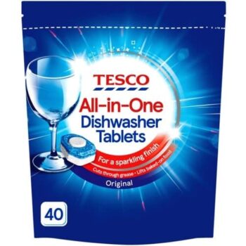 Tesco All-in-One Dishwasher Tablets Original