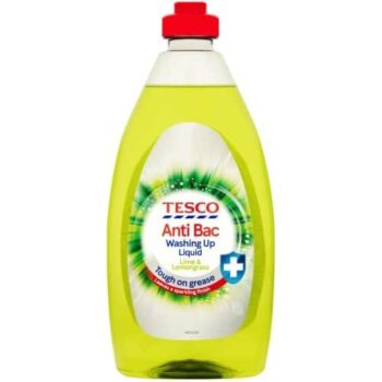 Tesco Anti Bac Washing Up Liquid Lime & Lemongrass