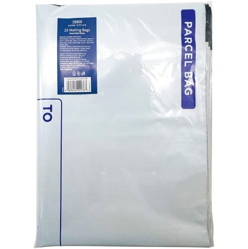 TESCO ASSORTED MAILING BAGS (25)