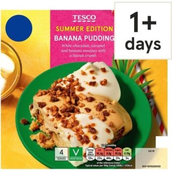 Tesco Banana Pudding