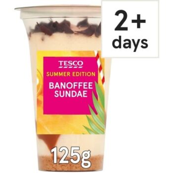 Tesco Banoffee Sundae (125g)