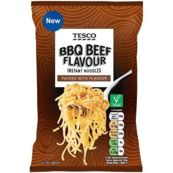 Tesco Bbq Beef Flavour Instant Noodles