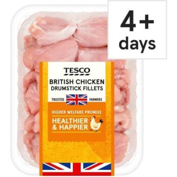 Tesco British Chicken Drumstick Fillets (600g)