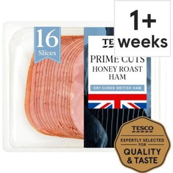 Tesco British Honey Roast Ham Slices (400g)