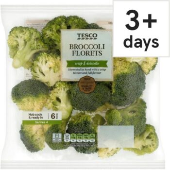 TESCO BROCCOLI FLORETS (400g)