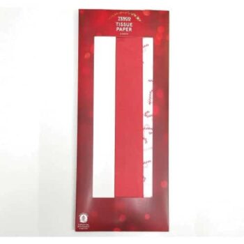 Tesco Candy Cane Christmas Tissue Paper 6 Sheets