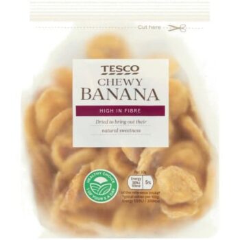 Tesco Chewy Dried Banana (200g)